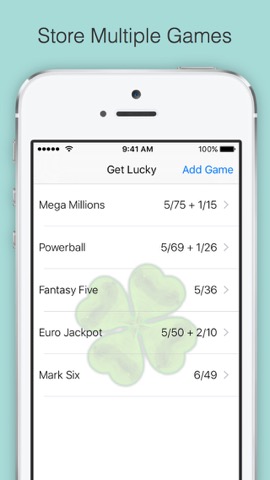Get Lucky Free, Lottery Number Generatorのおすすめ画像3