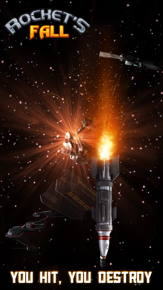 #4. Rocket's Fall : save your spaceship from aliens (iOS) 由: Atif Mumtaz