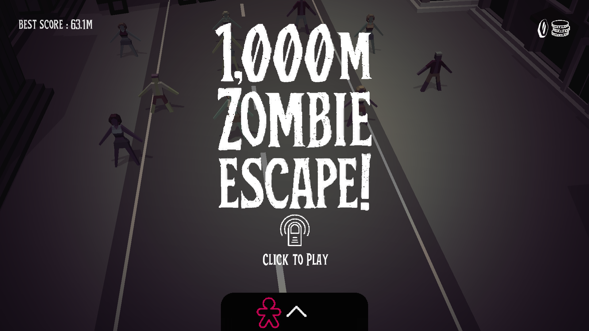 1000m Zombie Escape! screenshot 11