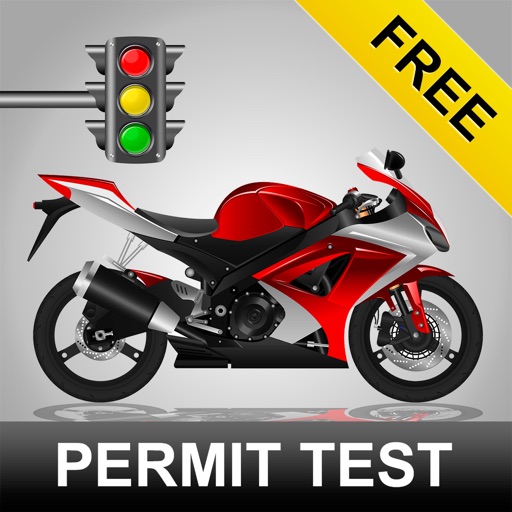 Motorcycle Permit Test Free - DMV Permit Practice Test icon