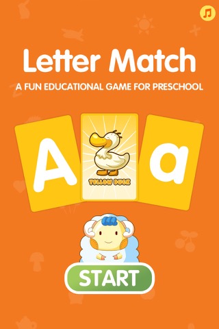 Letter Match Flash Cards (Letters game for preschool)のおすすめ画像1