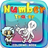 Numbers Tracer Phonics Coloring Book: Learning Basic Math Free For Toddlers And Kids!