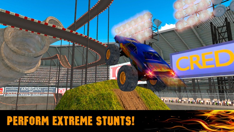 Extreme Monster Truck Stunt Racing 3D