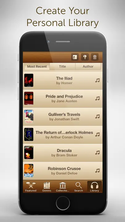 Audiobooks - 2,947 Classics For Free. The Ultimate Audiobook Library iPhone-skjermbilde 3