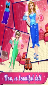 Fashion Doll Makeover game for girls screenshot