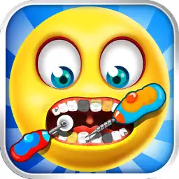 Emoji Dentist Doctor Salon - little spa kids games! app icon