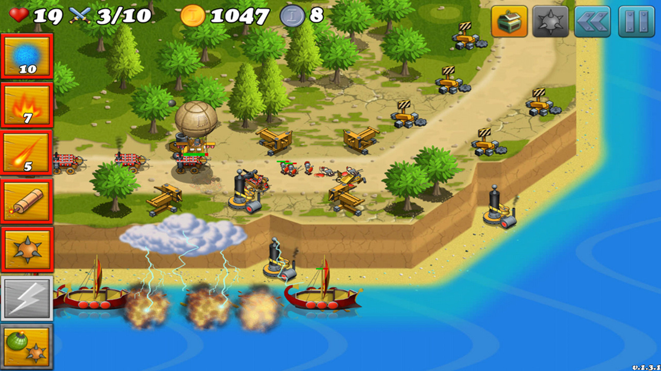 Tower Defense of Fields: Greece Tower Defense of Homeworld Runners Sentinel Game