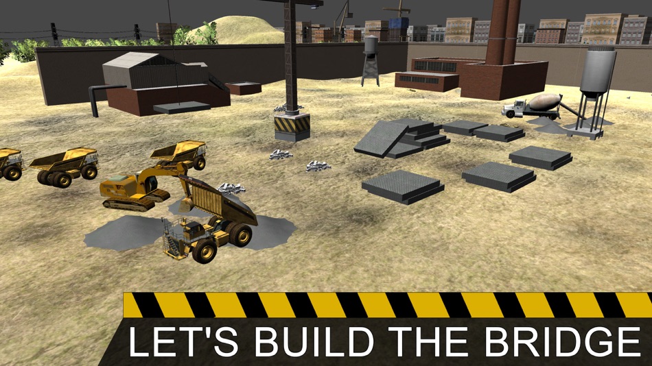 #4. Bridge Construction Simulator - Offroad building simulation game (iOS) By: Ali Bokhari