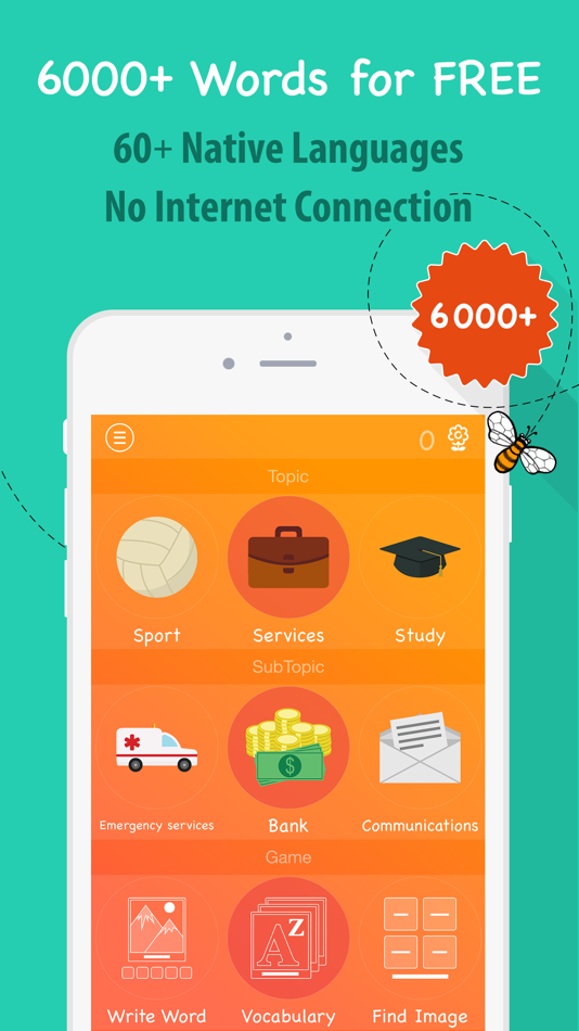 6000 Words - Learn Croatian Language for Free - 2.87 - (iOS)