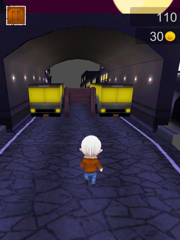 City Night Endless Infinite Vampire Runner iPad screenshot
