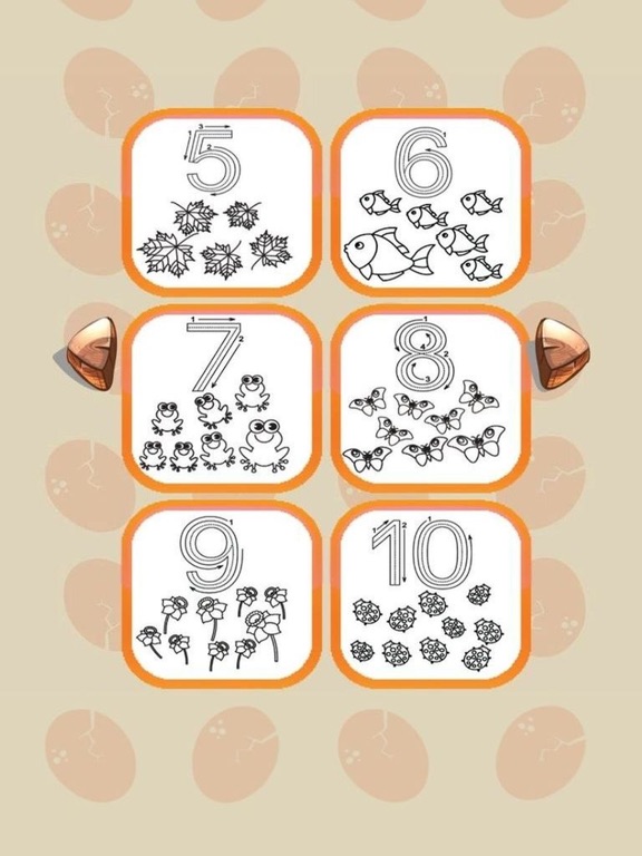 Numbers Tracer Phonics Coloring Book: Learning Basic Math Free For Toddlers And Kids! iPad screenshot