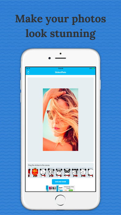 Screenshot #2 pour PhotoStamp-Autocollants