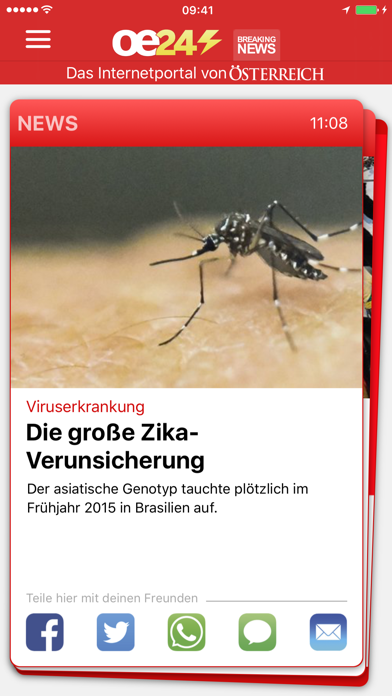 Screenshot #1 pour oe24 Breaking News