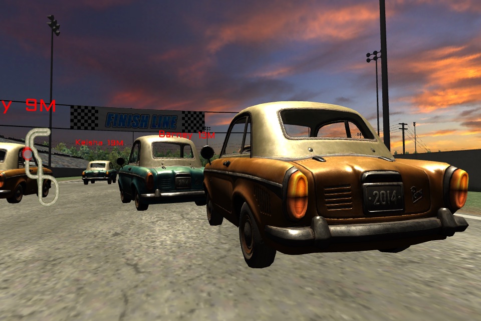 Classic Car Speed 3D - Racing Need for Simulator screenshot 2