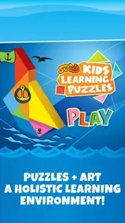 kids learning puzzles: ships & boats, k12 tangram problems & solutions and troubleshooting guide - 1