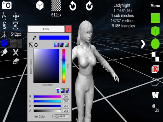 Screenshot #4 pour d3D Sculptor