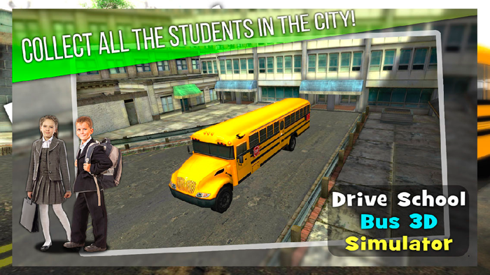 Drive School Bus 3D Simulator