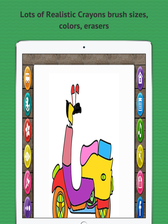 Color Drawing-Kids Free iPad screenshot