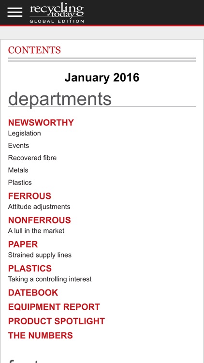 Recycling Today Global Edition