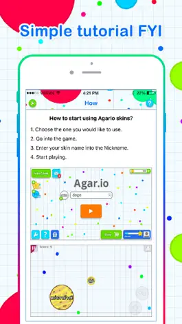 Game screenshot Skins for Agar.io ! hack