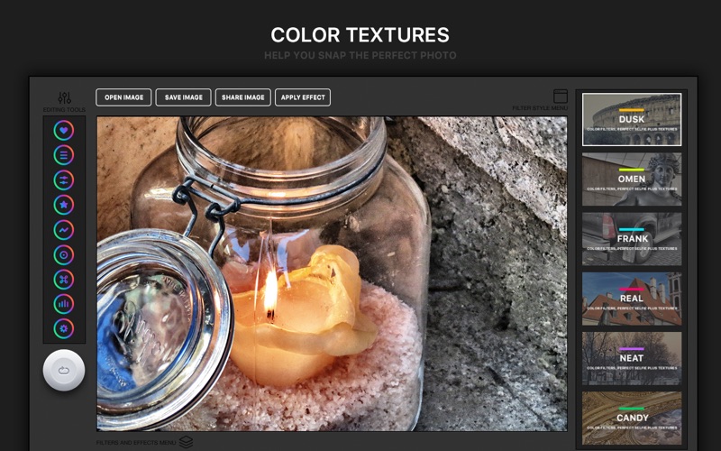 Screenshot #3 pour Filter Lens Party X Pro - Color Filters, Perfect Selfie plus Textures