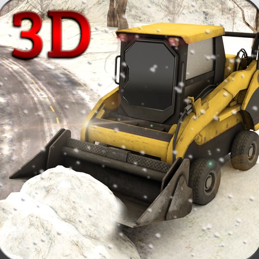 Snow Plow Rescue Truck Driving 3D Simulator icon