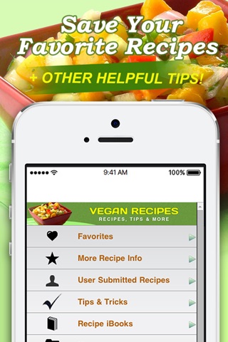 Vegan Recipes! screenshot 4