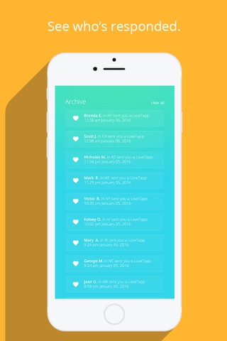 LoveTapp™ - Love, Support, Motivation—Whenever, Wherever screenshot 3