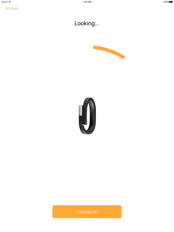 Screenshot #5 pour Finder for Jawbone Lite - find your lost UP24, UP2, UP3 and UP4