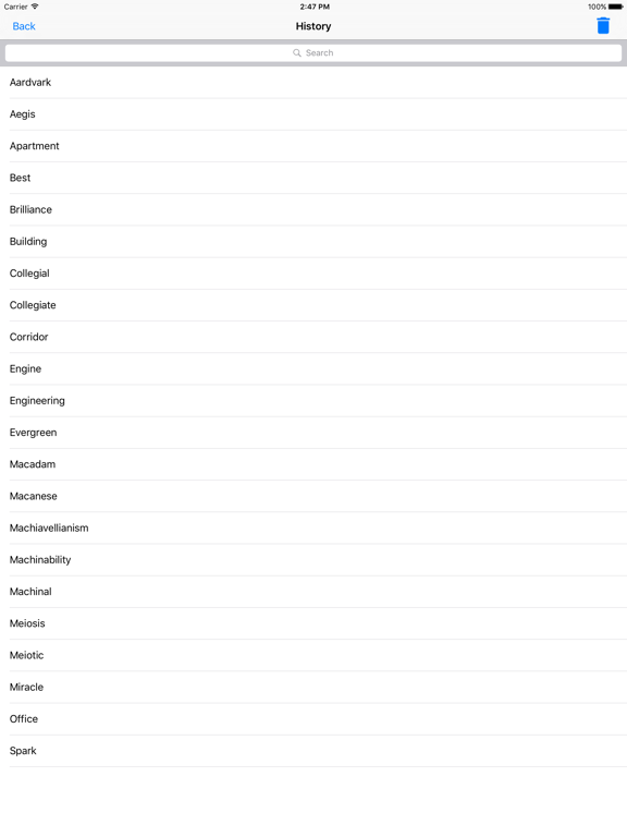 Screenshot #5 pour English To Swedish Dictionary