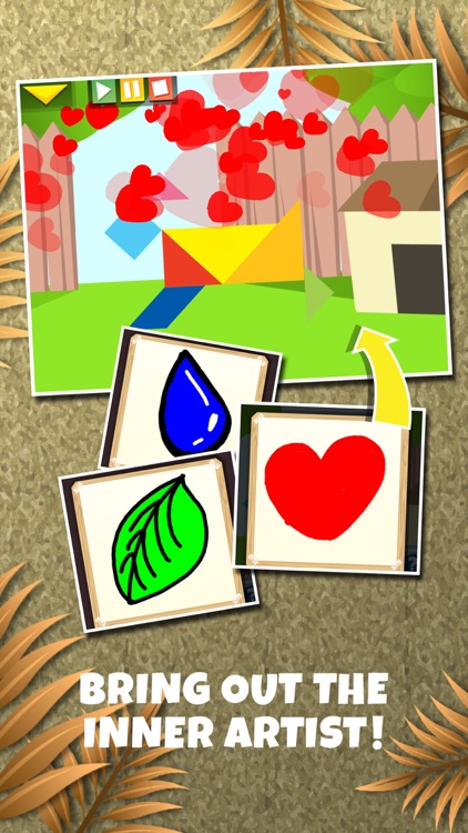 Kids Learning Puzzles: Safari Animal, K12 Tangram screenshot-3