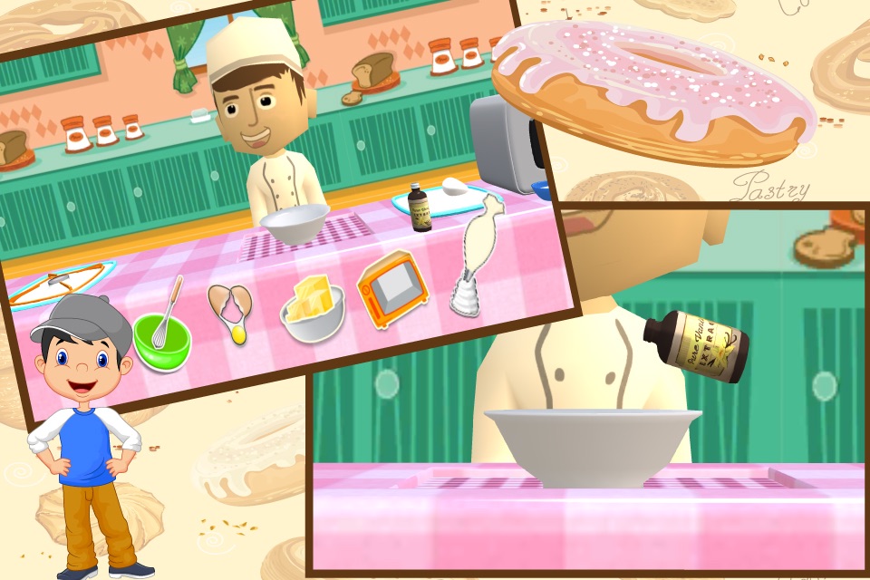 Sweet Cookies Maker 3D Cooking Game - Tasty biscuit cooking & baking with kitchen super chef screenshot 3