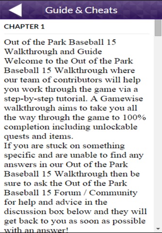 PRO - Out of the Park Baseball 15 Game Version Guide screenshot 2