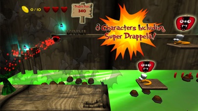 Screenshot from Apple Avengers : Free fun run and jump platform adventure game with super hero fighting fruit