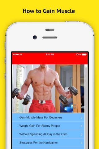 How to Gain Muscle From Basics - Learn the Tricks screenshot 4