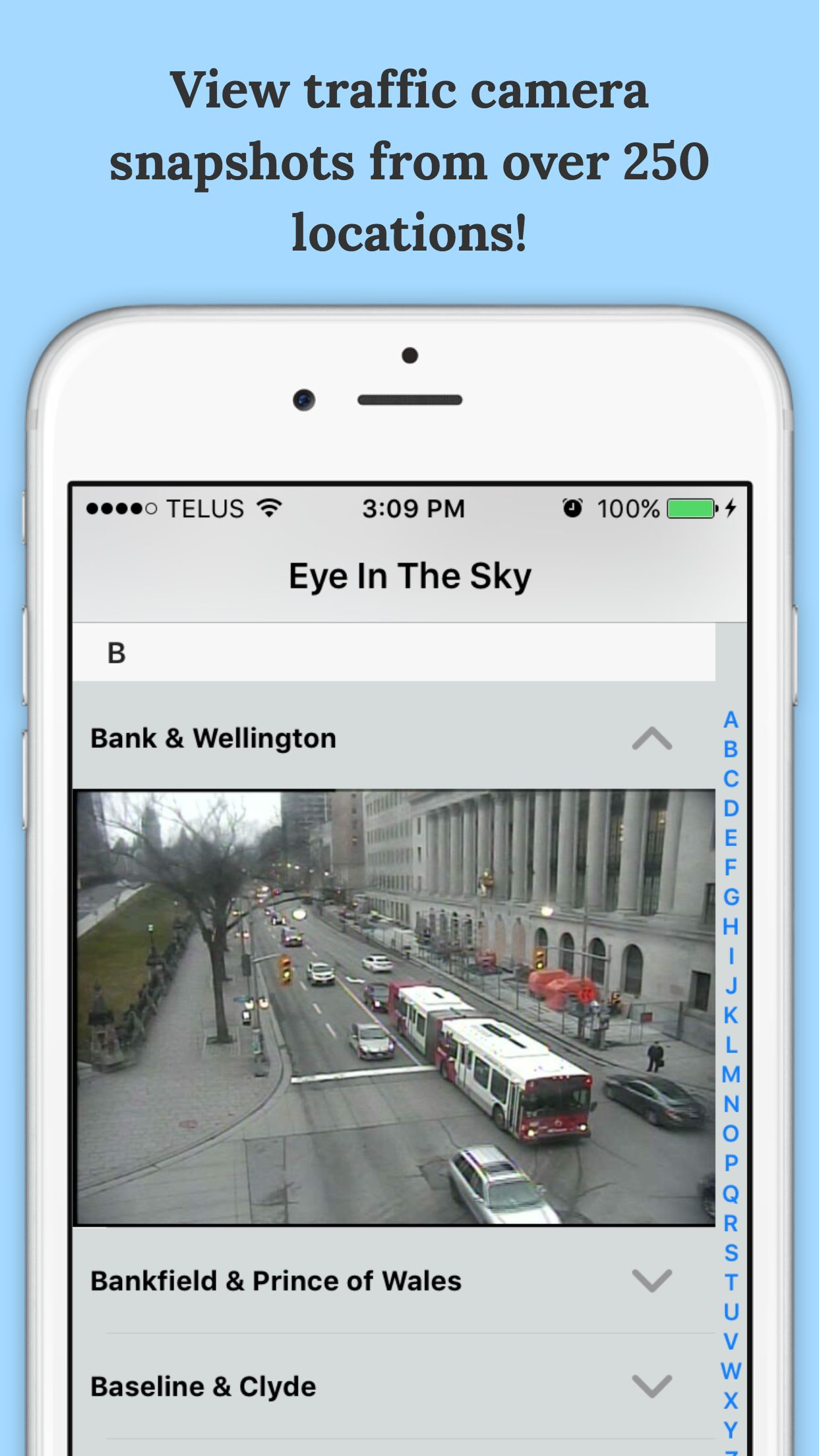 Ottawa Traffic Camera: Eye In The Sky