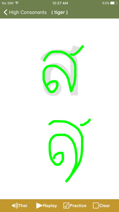 Screenshot #2 pour Easy Learn Thai Alphabets for iPhone & iPod Touch