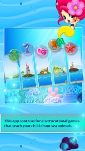 Bubble Shooter Mermaid - Bubble Game for Kids screenshot #4 for iPhone