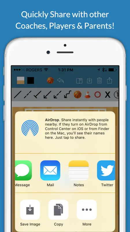 Basketball Clipboard Blueprint screenshot 3 of 4