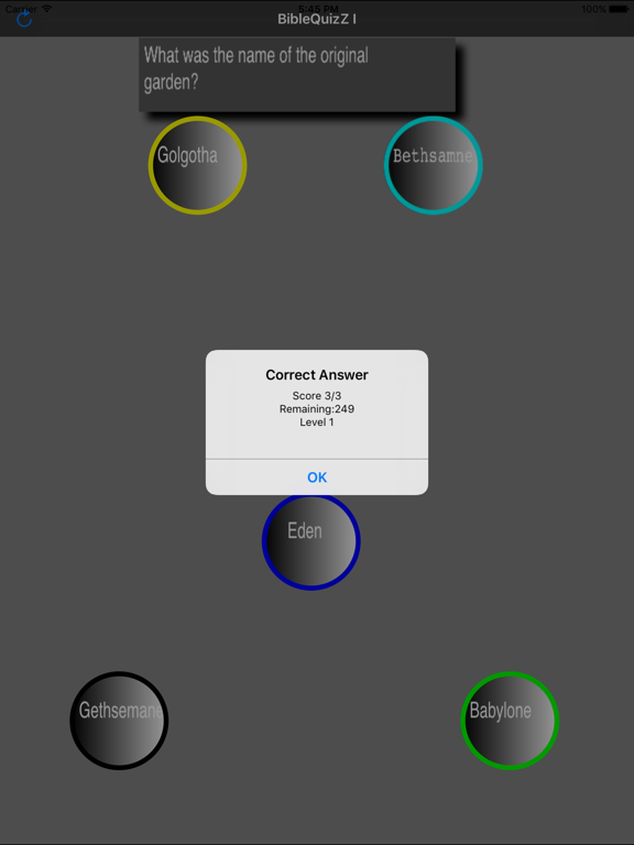 Screenshot #5 pour Bible QuizZ I