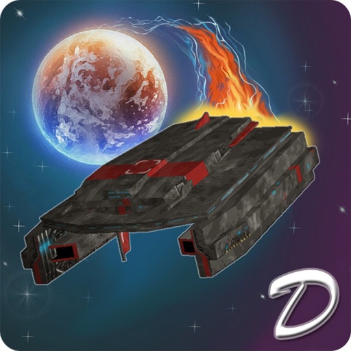 Spaceship X 3D Icon