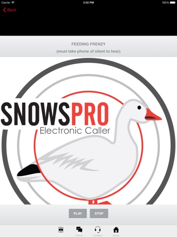 Electronic Snow Goose Call Snow Goose E Caller App screenshot 2