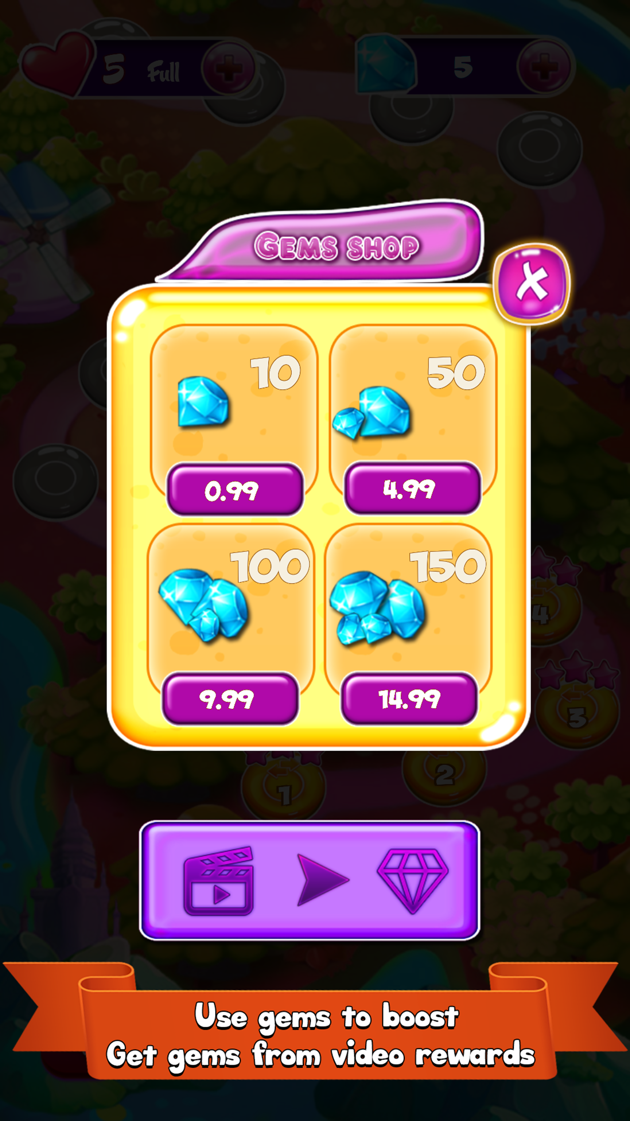 Candy Garden - Best Puzzles screenshot 3