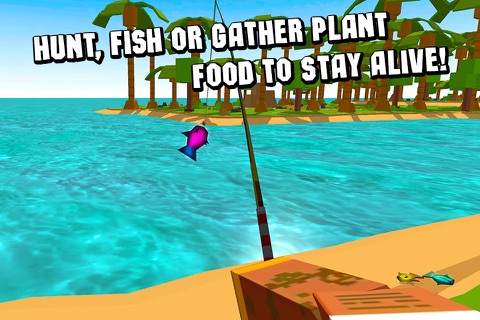 Pixel Island Survival Simulator 3D Full screenshot 2