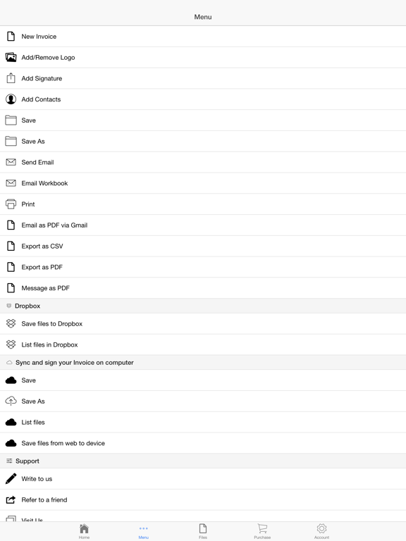 Screenshot #6 pour Invoice Suite