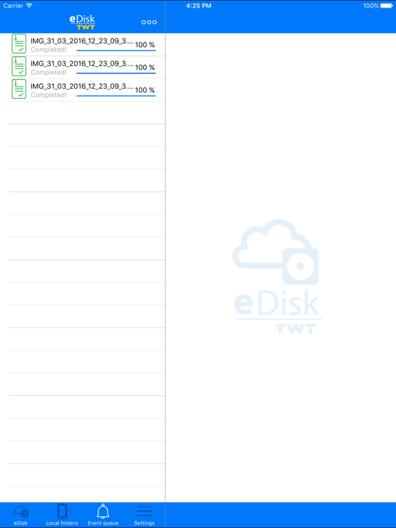 Screenshot #5 pour eDisk