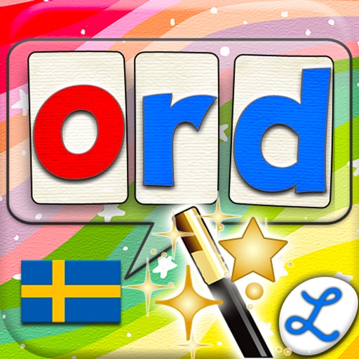 Swedish Word Wizard - Talking Movable Alphabet + Spelling Tests Icon