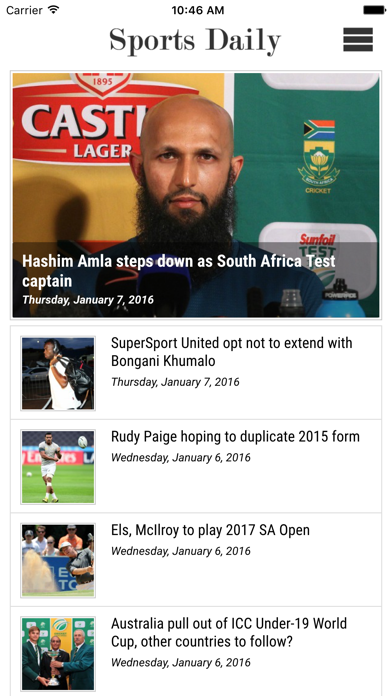 Screenshot #2 pour Sports Daily