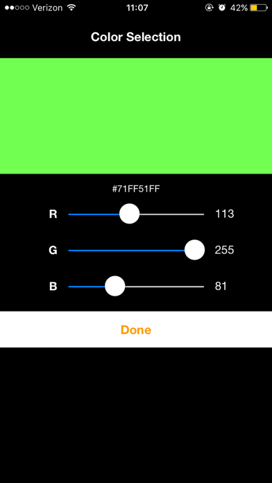 Screenshot #2 pour Color Strober
