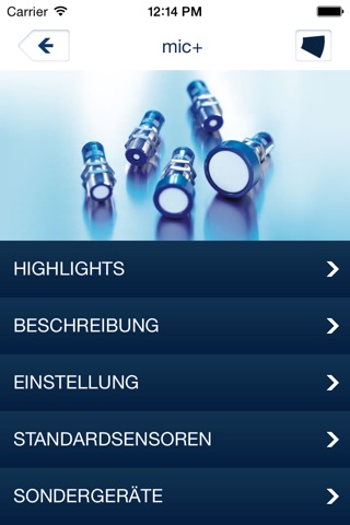 microsonic Ultrasonic Sensors screenshot 2